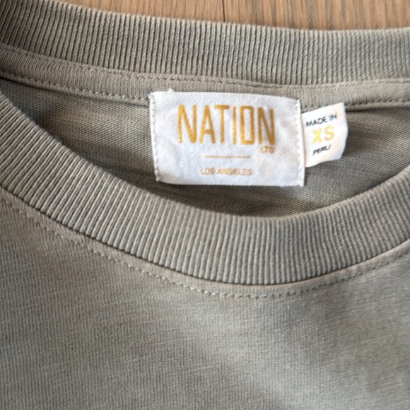 NATION LTD Ruffle top - Picture 2 of 3